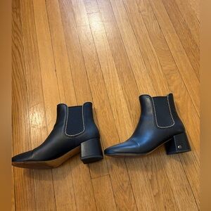 Coach Torri Bootie Leather Ankle Boots Black Size 9